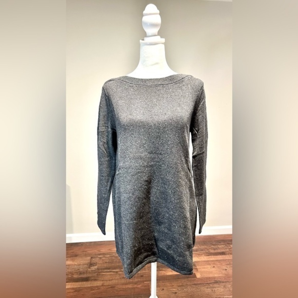 KAREN SCOTT WOMEN’S GRAY COTTON BLEND SWEATER | SMALL | NWT